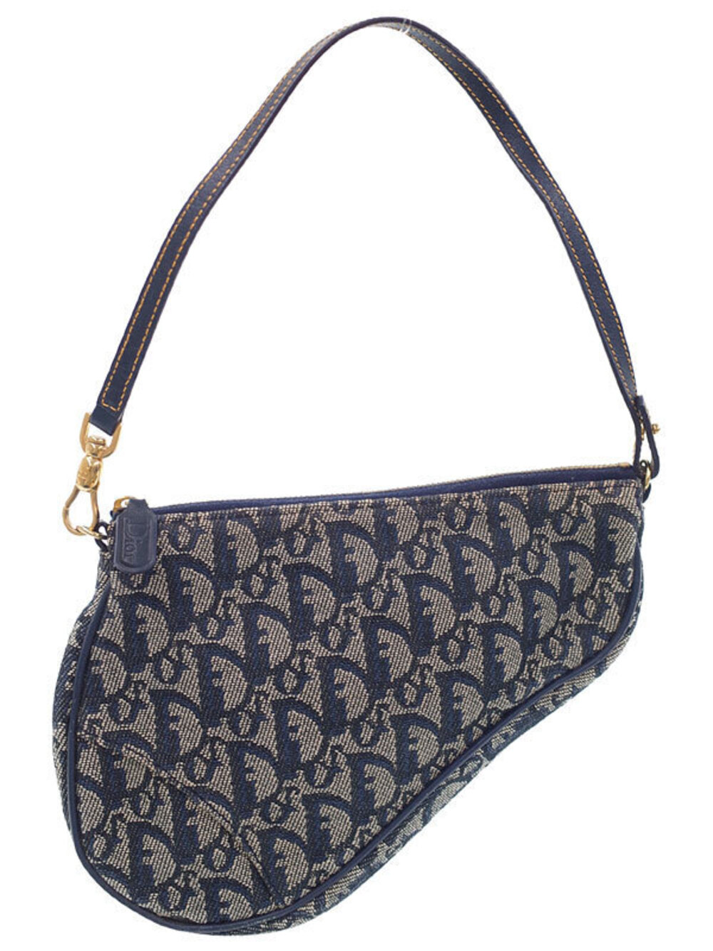 Christian Dior Trotter Saddle Pouch Clutch Handbag